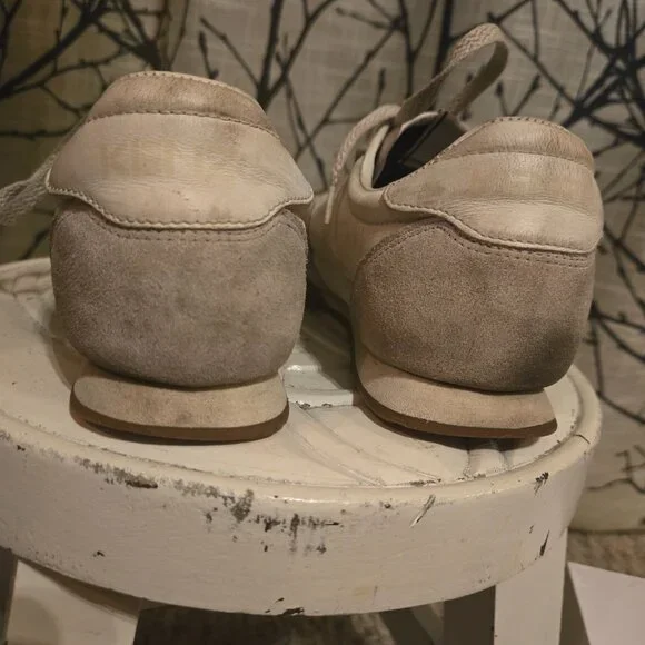 Kenzo Paris "Tiger" Move Sneakers / Size 39 / Pale Gray and Yellow - Picture 7 of 8